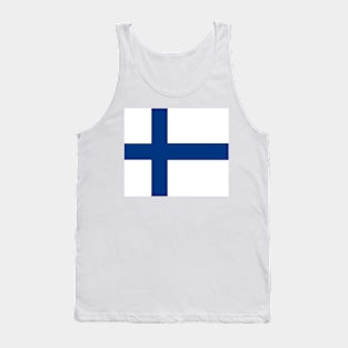 Flag of Finland Tank Top